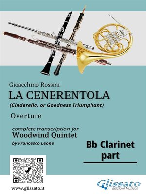 cover image of Bb Clarinet part of "La Cenerentola" for Woodwind Quintet